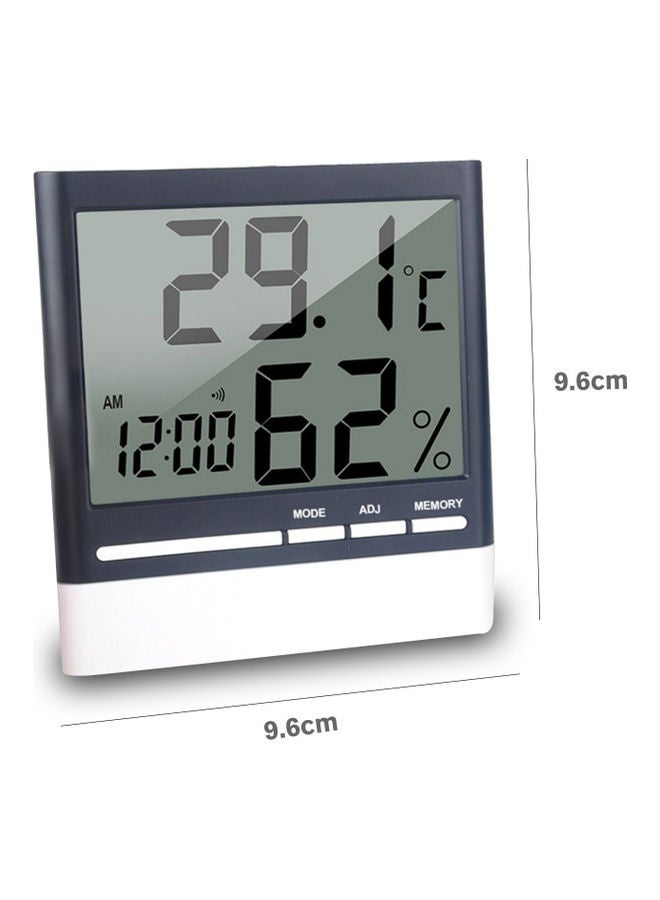 Generic - Digital Hygrometer With Alarm Clock Multicolour - Image 1