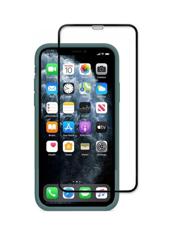 MARGOUN - 2-Pack Silicone Cover Case and Screen Protector for Apple iPhone 12 Pro Max Cactus Green/Clear - Image 1