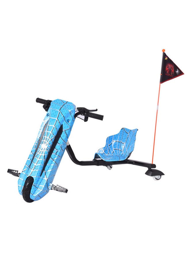 lynx 3 Wheel Electric Drift Scooter With LED lights Blue 70x20x57cm - Image 1