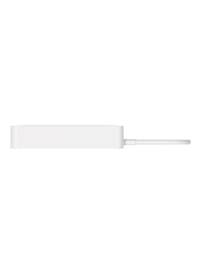 Xiaomi - Multi 4 USB Splitter High Speed Hab White - Image 1