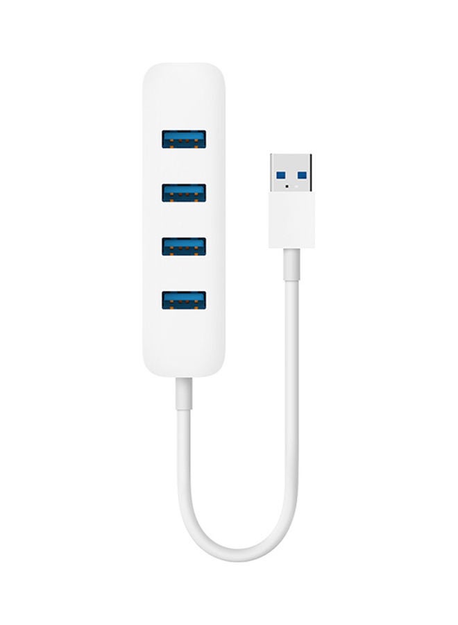 Xiaomi - Multi 4 USB Splitter High Speed Hab White - Image 1
