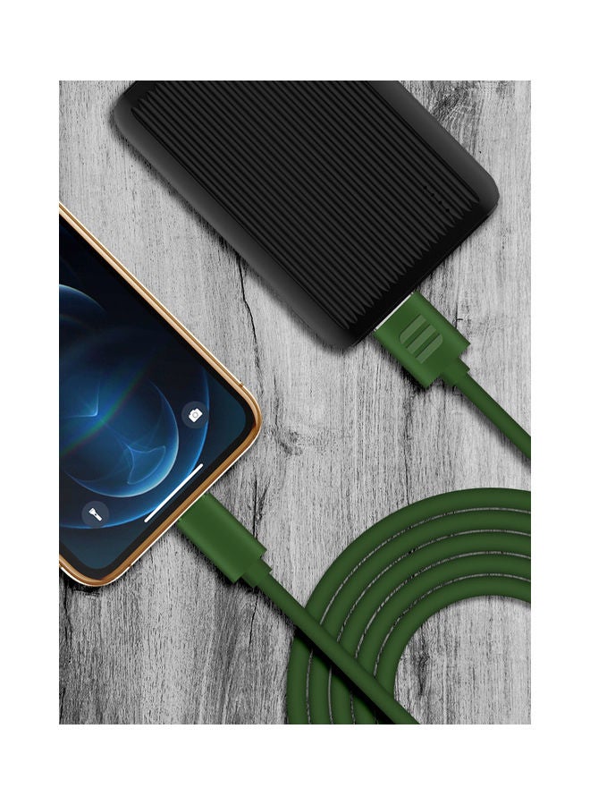 G-TiDE EXTREME Rugged Series Charging Cable With Type-C Port Green - Image 3
