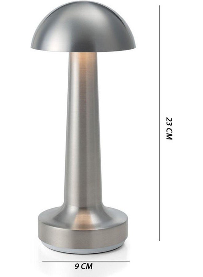 East Lady Sensor Touch LED Bar Table Lamp Silver 23x9cm  - Image 3