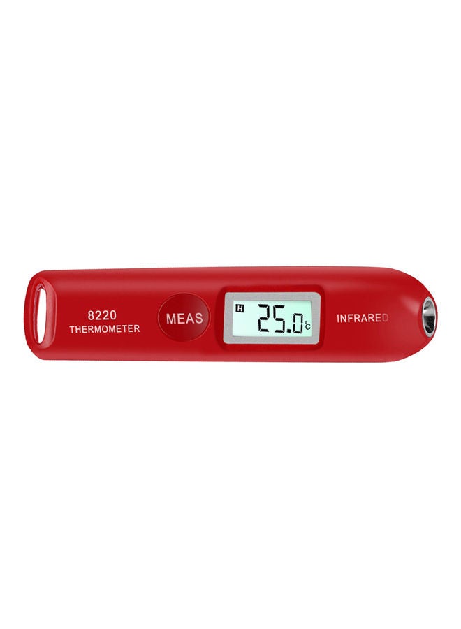 Temperature Measuring Pen With LCD Display Red  - Image 1
