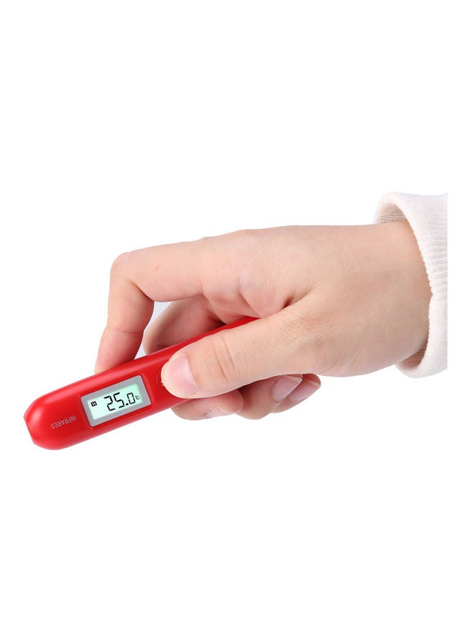 Temperature Measuring Pen With LCD Display Red  - Image 4
