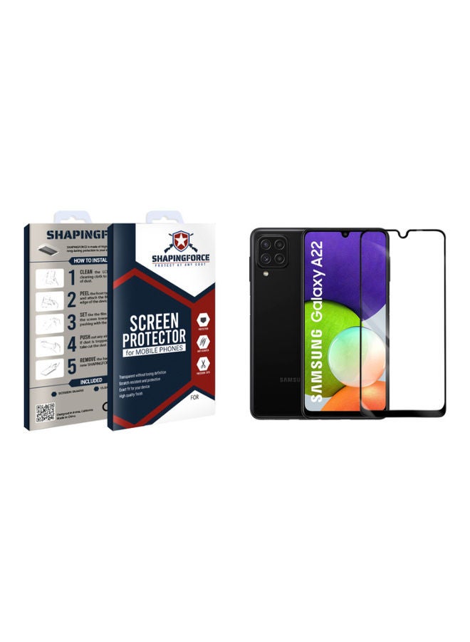 SHAPINGFORCE Screen Protector for Samsung Galaxy A22 4G Clear - Image 2