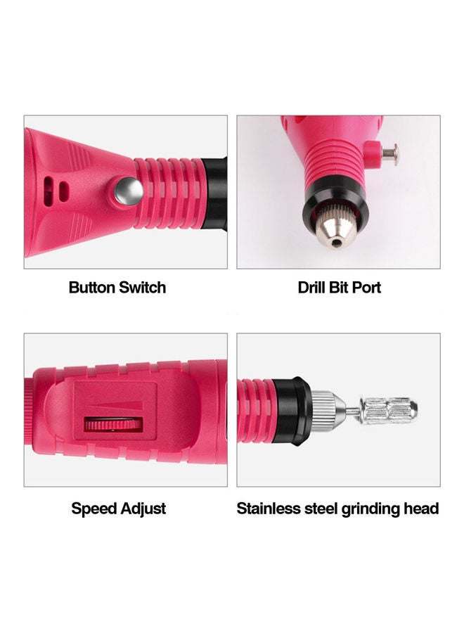 Generic Multifunctional Nail Drill Kit Blue  - Image 3