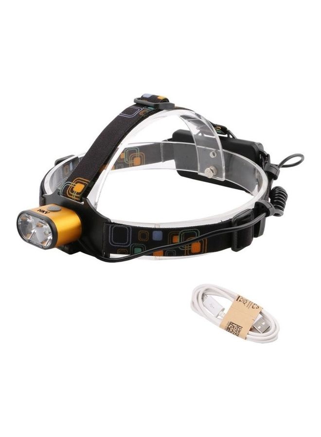 BGM USB Rechargeable Adjustable 3 Modes Rotatable Waterproof LED Headlight - Image 2