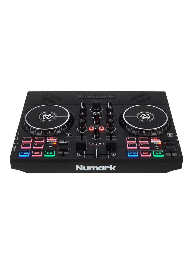Numark - Party Mix Live DJ Controller with Built-In Light Show and Speakers - Image 1