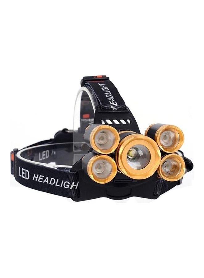 بي جي إم مصباح أمامي LED قابل لإعادة الشحن مزود بـ 4 أوضاع تركيز قابلة للتعديل أبيض دافئ - Image 1