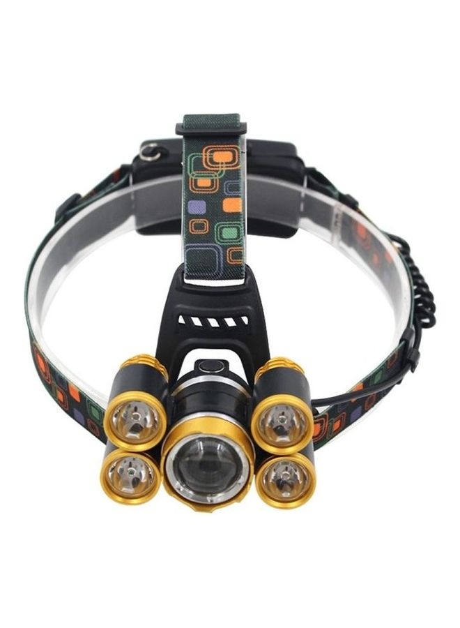 بي جي إم مصباح أمامي LED قابل لإعادة الشحن مزود بـ 4 أوضاع تركيز قابلة للتعديل أبيض دافئ - Image 2