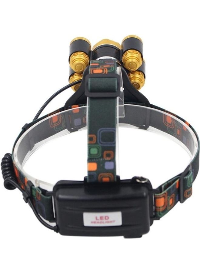 بي جي إم مصباح أمامي LED قابل لإعادة الشحن مزود بـ 4 أوضاع تركيز قابلة للتعديل أبيض دافئ - Image 4