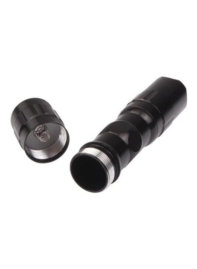 BGM 3W LED Mini Flashlight Torch Lamp with Strap Black  - Image 5
