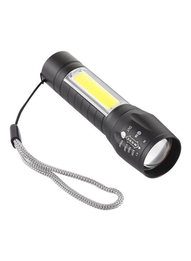 BGM A2 USB Charging Waterproof Zoomable XPE + COB Flashlight With 3-Modes And Storage Box - Image 1