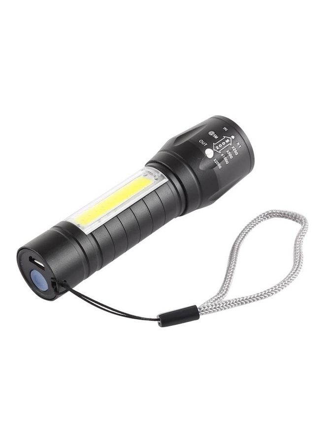 BGM A2 USB Charging Waterproof Zoomable XPE + COB Flashlight With 3-Modes And Storage Box - Image 2