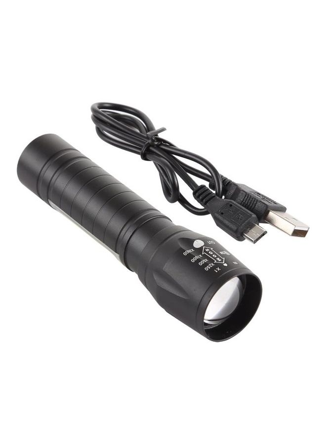 BGM A2 USB Charging Waterproof Zoomable XPE + COB Flashlight With 3-Modes And Storage Box - Image 3