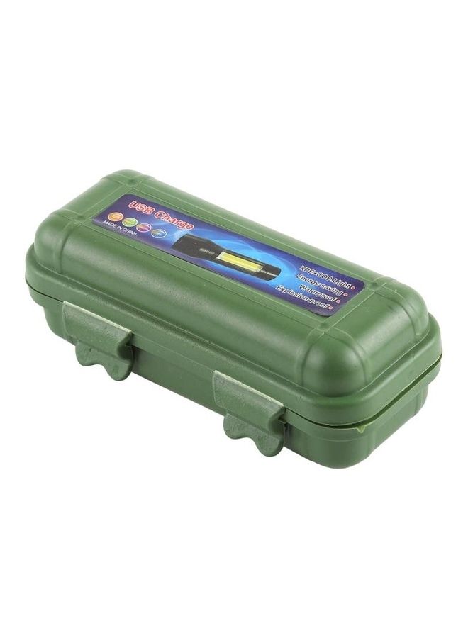 BGM A2 USB Charging Waterproof Zoomable XPE + COB Flashlight With 3-Modes And Storage Box - Image 4