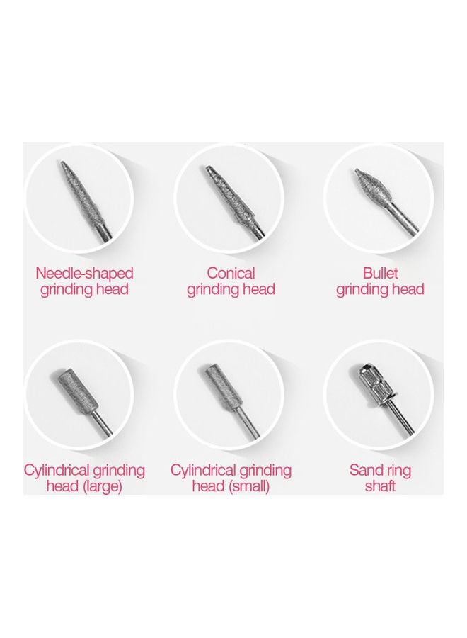 Generic Multifunctional Nail Drill Kit White  - Image 2