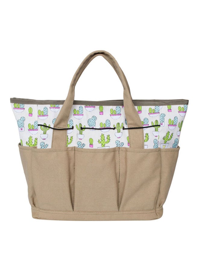 Garden Tool Tote Bag With Multiple Pockets Multicolour 43.00x1.50x30.00cm  - Image 1