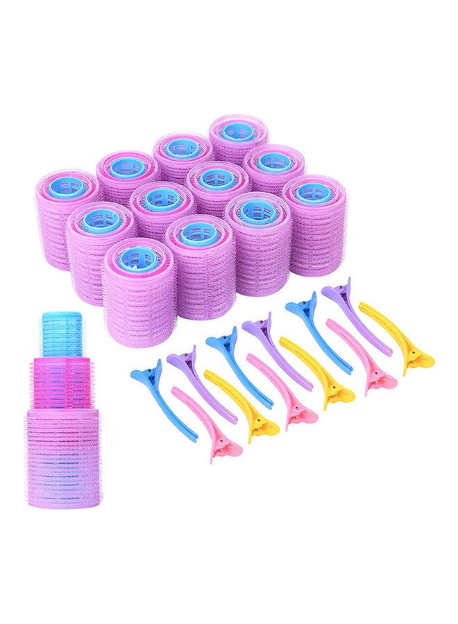 48-Piece Self Grip Hair Roller With Clip Set Multicolour - v1631714463/N50910593A_1