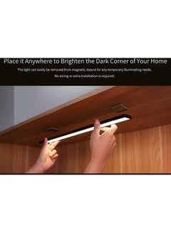 Yeelight Motion Sensor Rechargeable Wireless LED Closet Light Grey 62x5x5cm  - Image 4