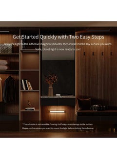 Yeelight Motion Sensor Rechargeable Wireless LED Closet Light Grey 62x5x5cm  - Image 5