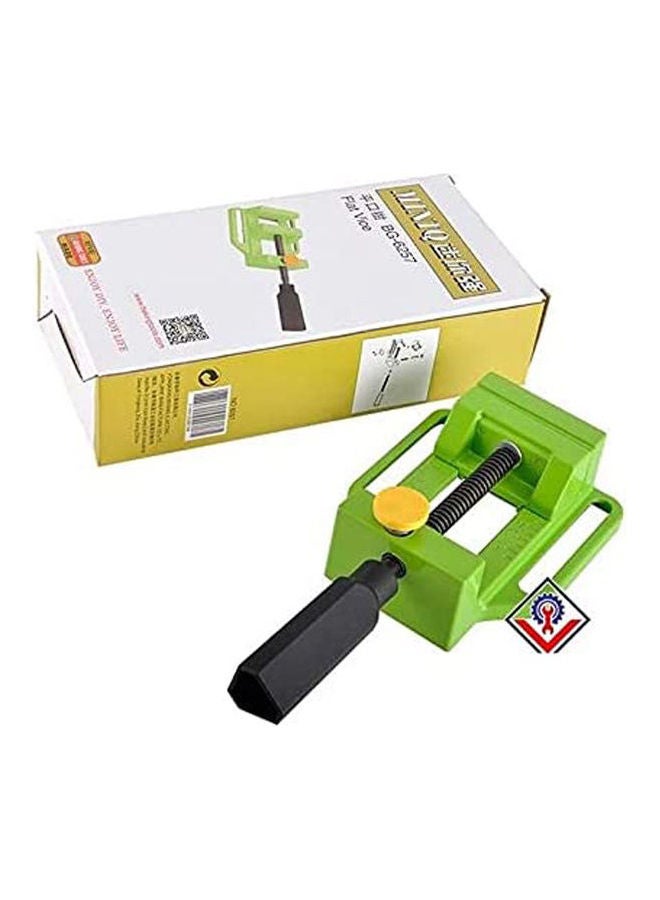 Flat Tong Vises Aluminum Green 2.5inch - Image 2