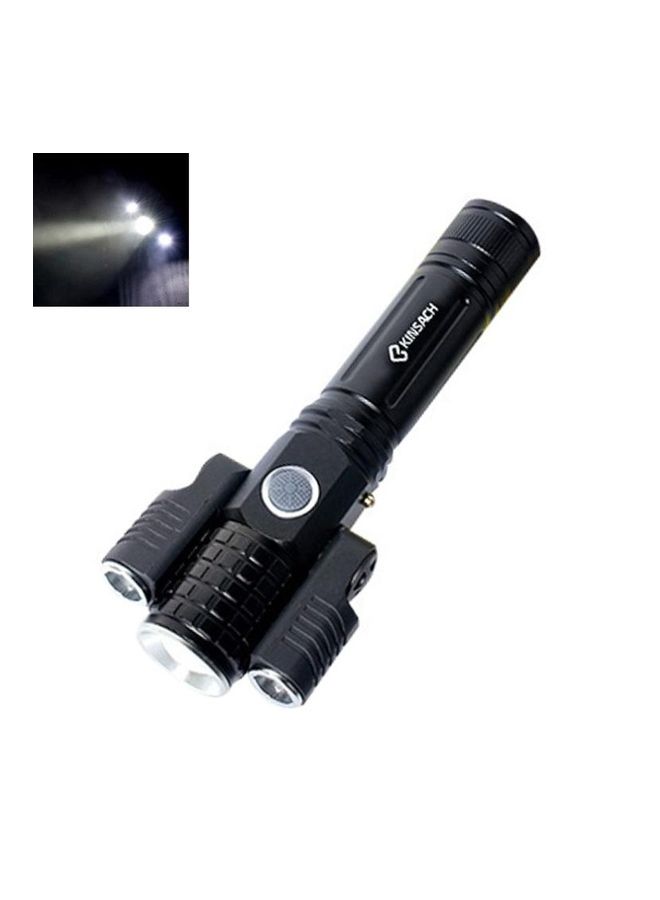 BGM KS-738 Waterproof Zoomable LED Flashlight With 4-Modes - Image 1