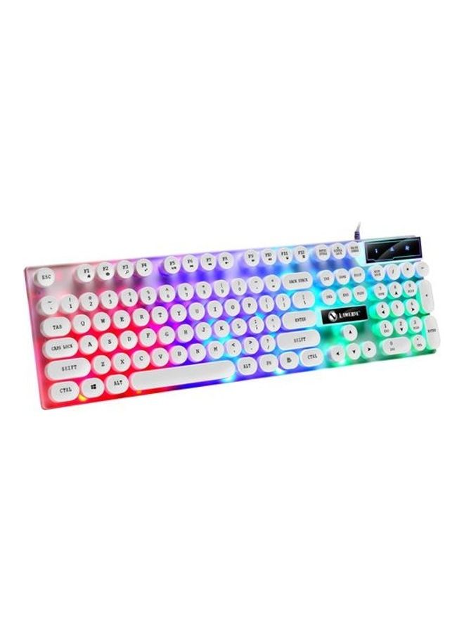 YONK Round Key Mechanical Backlight Wired Gaming Keyboard And Mouse Set - Image 2