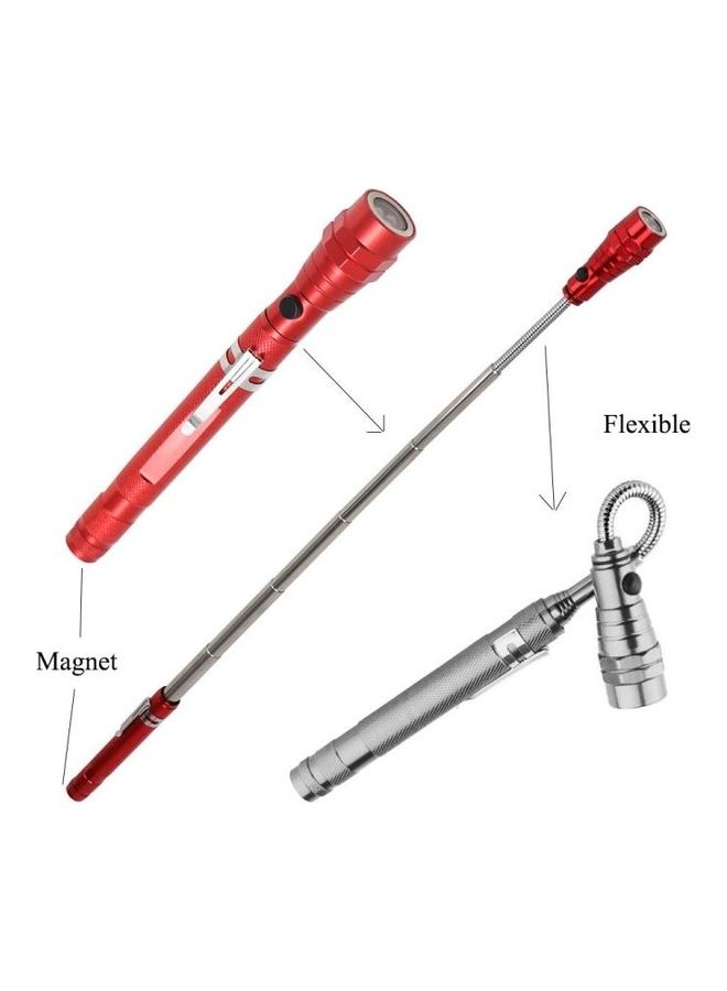 BGM 2-Piece 1W Flexible Magnet Camping Telescopic Head Flashlight - Image 4