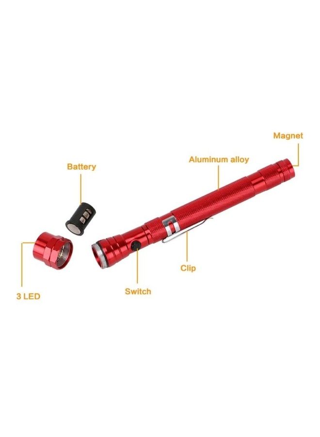 BGM 2-Piece 1W Flexible Magnet Camping Telescopic Head Flashlight - Image 5