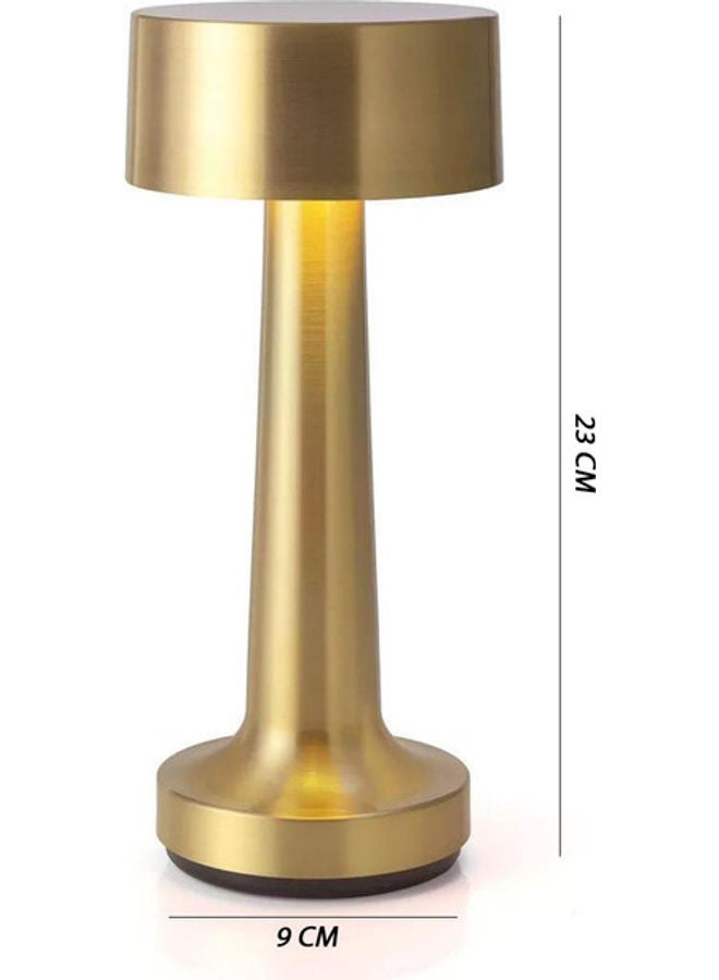 إيست ليدي - مصباح طاولة LED مزود بمستشعر يعمل باللمس ذهبي 23x9سم - Image 1