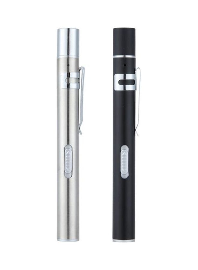 BGM LED Stainless Steel Pupil Pen Flashlight - Image 2