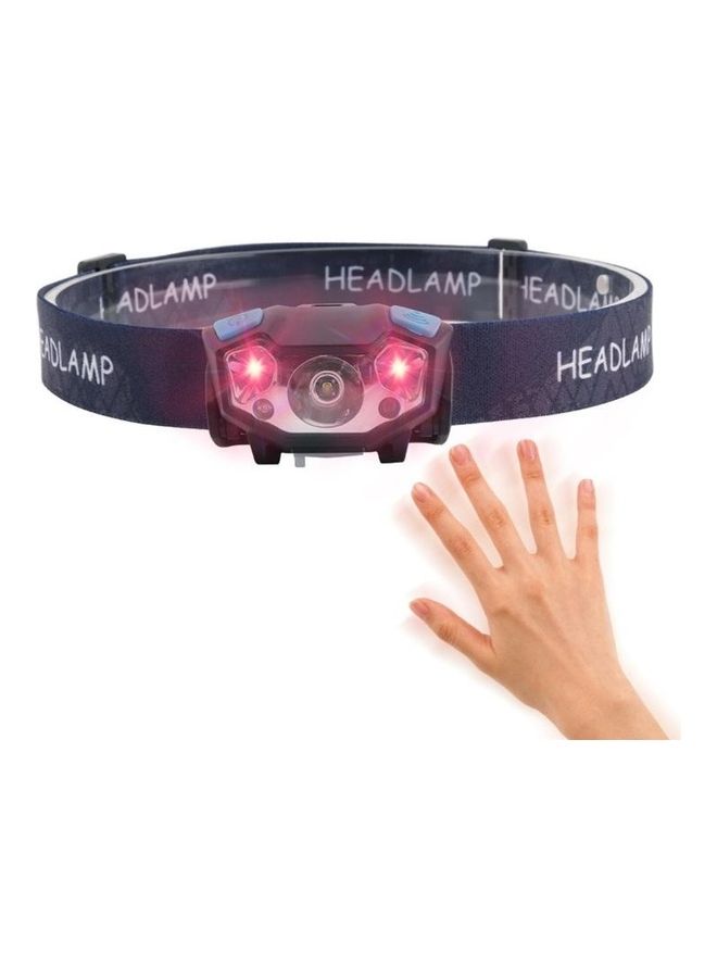 بي جي إم مصباح أمامي LED مضاد للماء بإضاءة متوهجة ومنفذ USB للشحن ومزود بجهاز استشعار صغير - Image 1