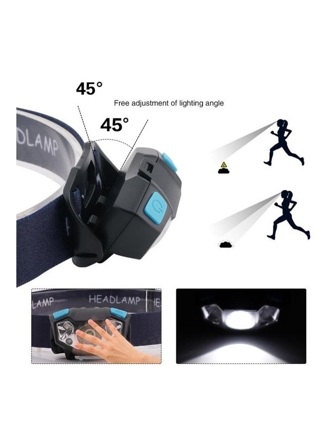 بي جي إم مصباح أمامي LED مضاد للماء بإضاءة متوهجة ومنفذ USB للشحن ومزود بجهاز استشعار صغير - Image 3