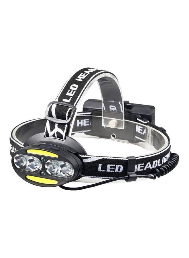 بي جي إم مصباح رأس LED مضاد للماء وقابل للشحن بمنفذ USB وقابل للشحن - Image 1