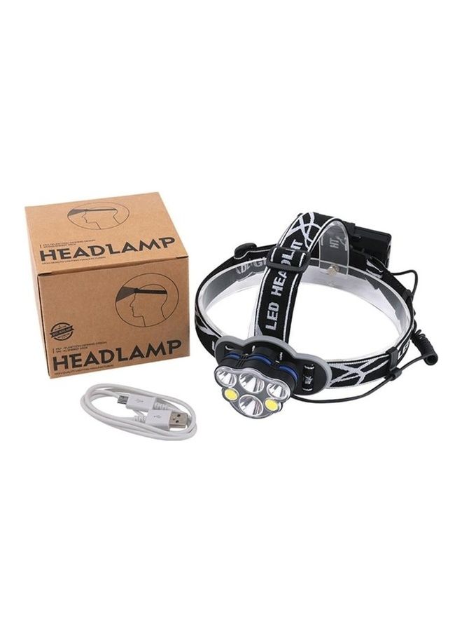 BGM - 6-LED Multi-Functional YWX USB Rechargeable Headlight - Image 1