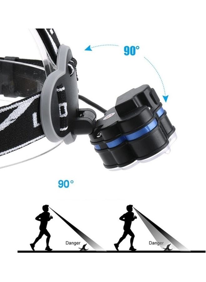 BGM - 6-LED Multi-Functional YWX USB Rechargeable Headlight - Image 1