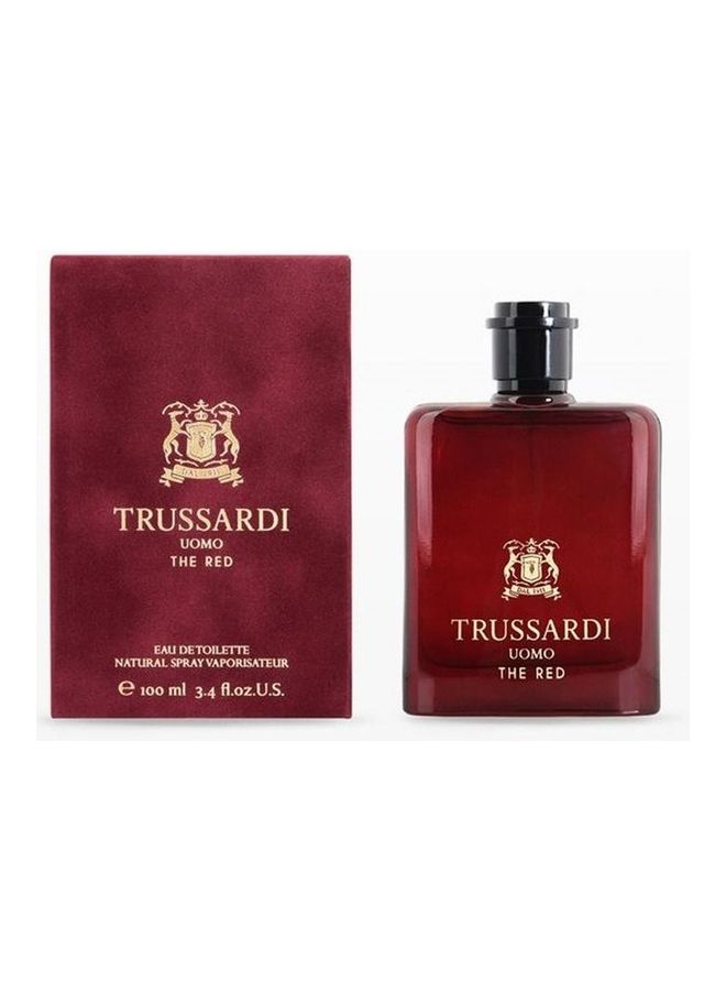 TRUSSARDI Uomo The Red Eau de Toilette 100ml - Image 1