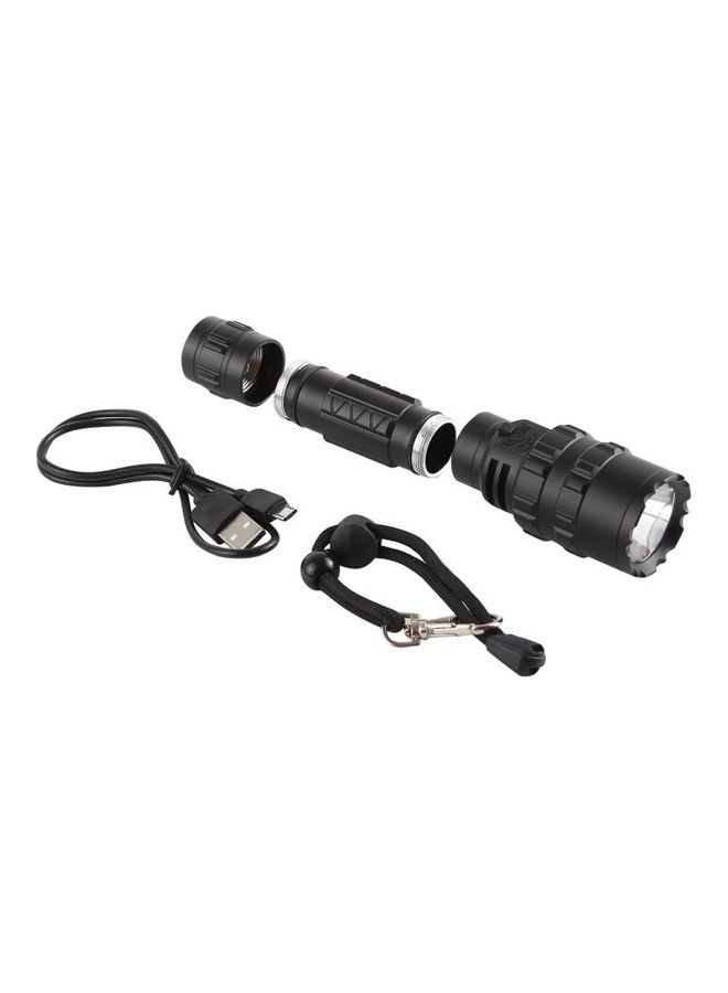 BGM 10W Waterproof LED Flashlight With 5-Modes And USB Cable Rope - Image 4