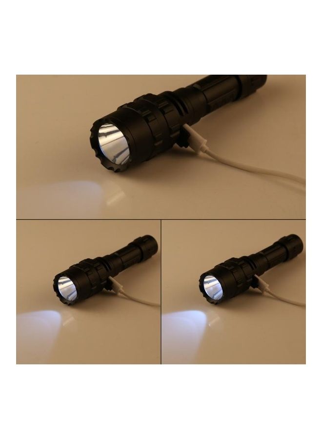 BGM 10W Waterproof LED Flashlight With 5-Modes And USB Cable Rope - Image 5