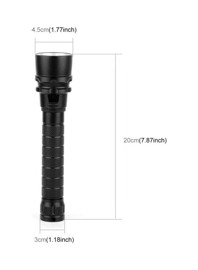 BGM Puluz 3800LM Aluminum Alloy Diving LED Flashlight - Image 3