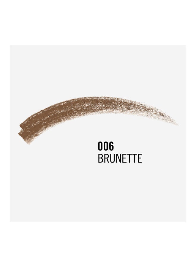 RIMMEL LONDON Brow This Way Professional Eyebrow Pencil, shade 006 Brunette, 1.4 Grams 006 Brunette  - Image 4