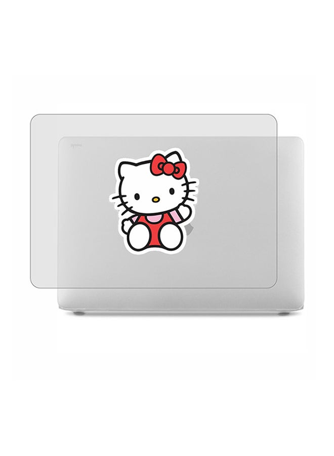 ثيودور غطاء حماية واق صلب مغلف بالمطاط مزين بطبعة لجهاز ماك بوك برو مكون من قطعتين - Image 1