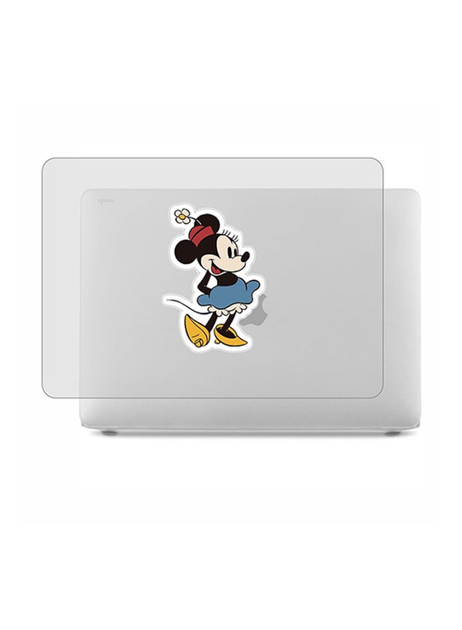 Theodor 2-Piece Printed Protective Hardshell Rubberized Case Cover For MacBook Pro Silver - Image 1