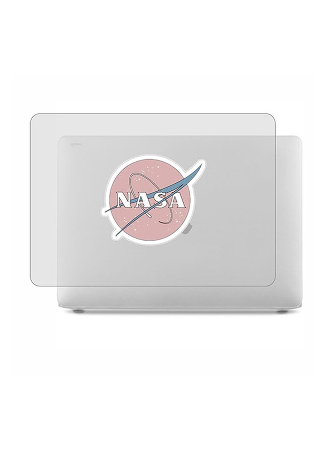 ثيودور غطاء حماية واق صلب مغلف بالمطاط مزين بطبعة لجهاز ماك بوك برو مكون من قطعتين - Image 1