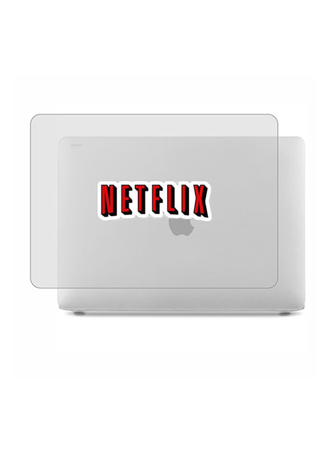 Theodor 2-Piece Printed Protective Hardshell Rubberized Case Cover For MacBook Pro Silver - Image 1