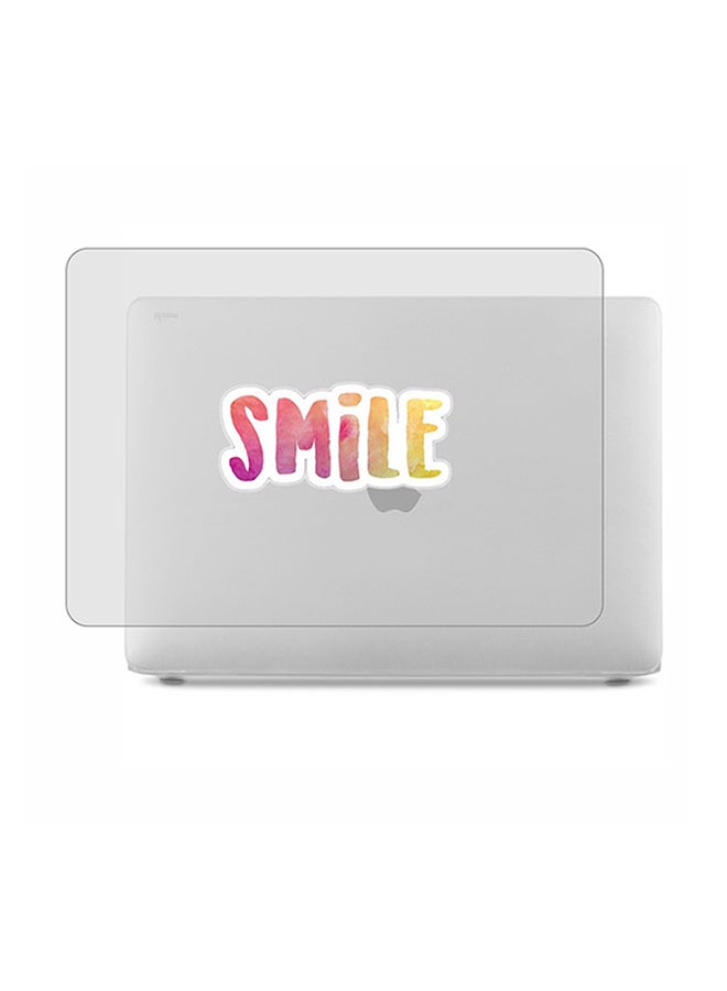 Theodor 2-Piece Printed Protective Hardshell Rubberized Case Cover For MacBook Pro Silver - Image 1