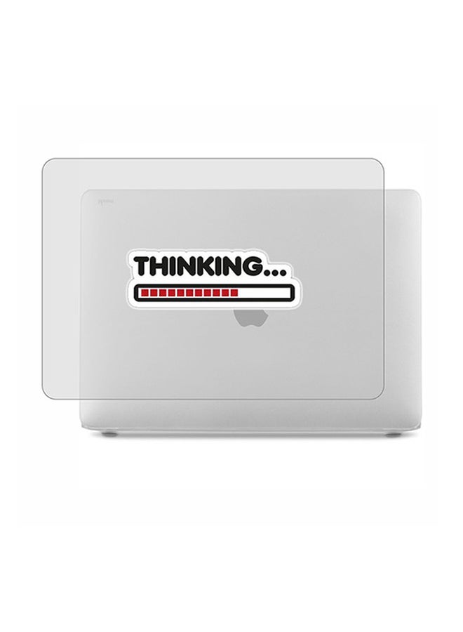 ثيودور غطاء حماية واق صلب مغلف بالمطاط مزين بطبعة لجهاز ماك بوك برو مكون من قطعتين - Image 1