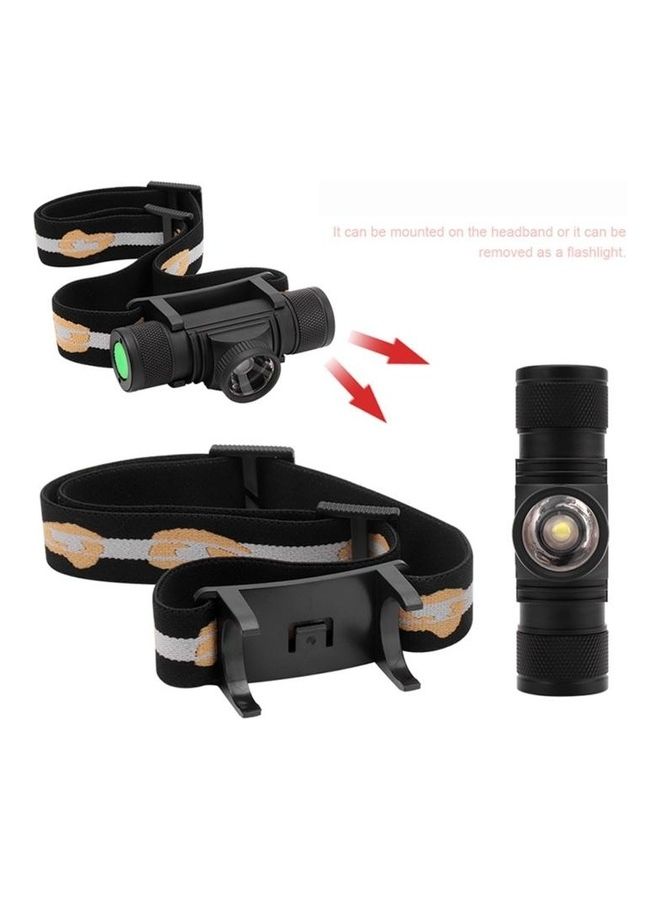 BGM Aluminum Alloy USB Rechargeable Strong Headlight - Image 5